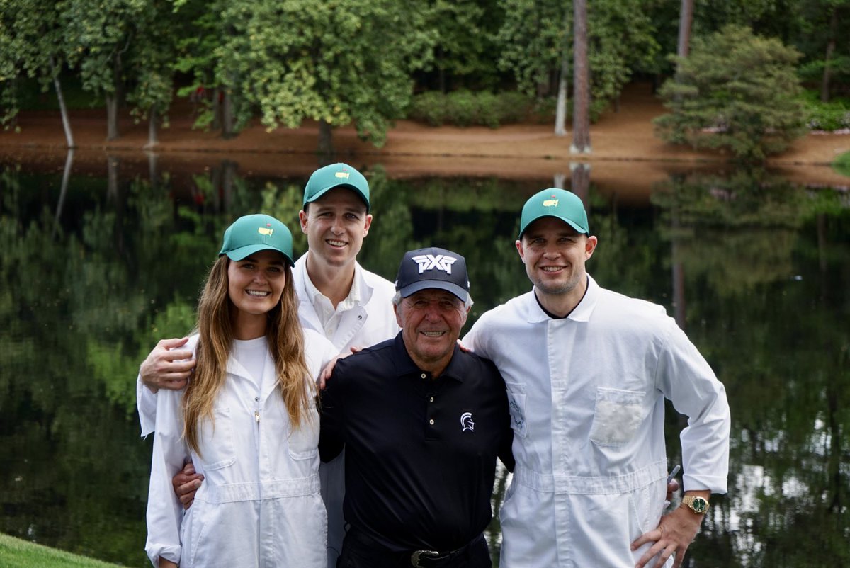 Another fantastic Par 3 Contest at the Masters. Family is what makes life special and I am so very fortunate and blessed to have moments like today with my grandchildren. They keep me young. GP #PXGTroops