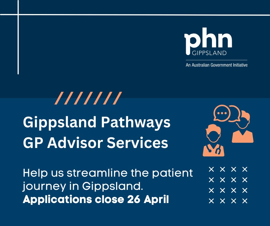 Calling all GPs! Help Gippsland PHN streamline the patient journey in Gippsland and support the design and development of Gippsland Pathways. Apply now 
gphn.foliogrc.com/contracts/new?… Read the Guidance Document for information gphn.foliogrc.com/refdocs/131/pu…
