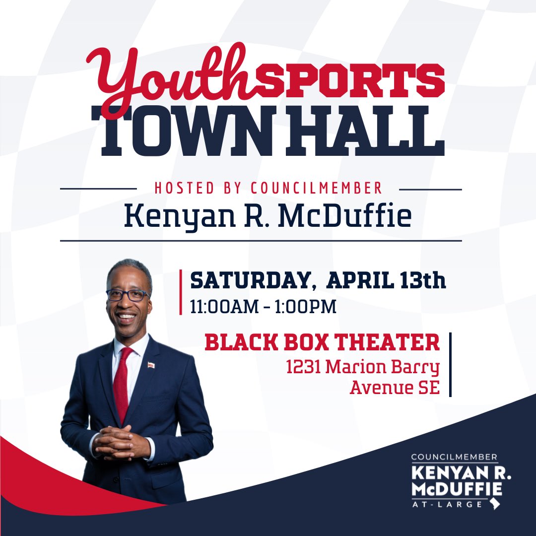 Join me this Saturday for a Youth Sports Town Hall. Space is limited, be sure to register at: forms.gle/QCXeU5FkqPqmU9…