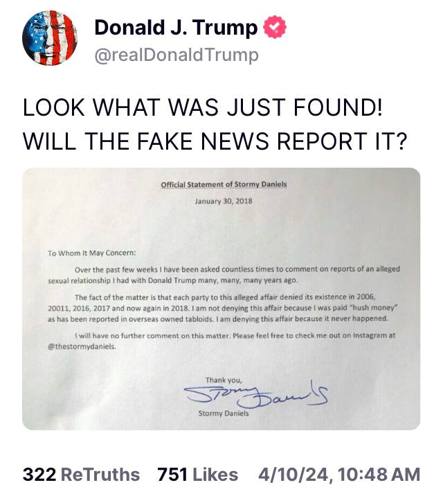 FanaTeresafana's tweet image. Thus is gonna be interesting. Allegedly, an affair with Micheal Cohen and multiple denials of an affair with trump, over several years.
How close to rage quitting is Alvin Bragg right now?