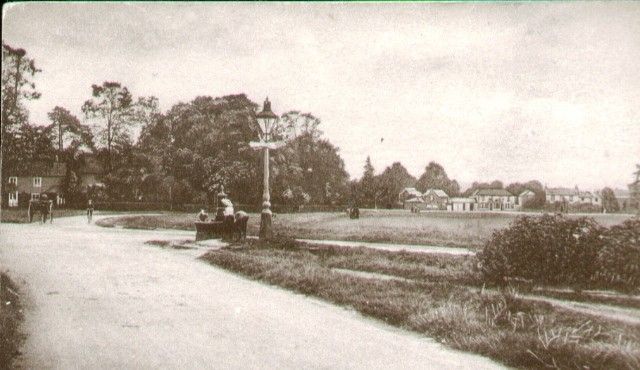 #ThrowbackThursday - Englefield Green, c.1944. It is likely #EnglefieldGreen has been a settlement at least since Saxon times. The name, “Inga’s open space”, shows that the history of the area lies in an agricultural past as a large grassed area used as pastural land by community