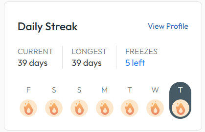 aryan62505's tweet photo. 🚀𝟑𝟗 𝐃𝐚𝐲𝐬 𝐥𝐨𝐧𝐠 𝐬𝐭𝐫𝐞𝐚𝐤 𝐨𝐧 @codechef 💪

Thanks to @canva for sleek design❤️❤️

#Progress #Consistency #CodeChefer #Grind https://t.co/z2EciJxOFY