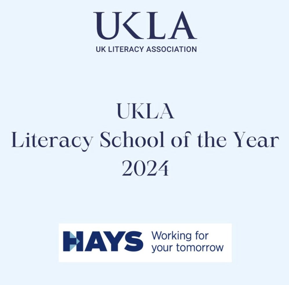 Headteachers! Our Literacy School of the year award celebrates the practices and ethos of schools in which literacy thrives. Submissions open now. Deadline April 19th loom.ly/RMU2Dzw
