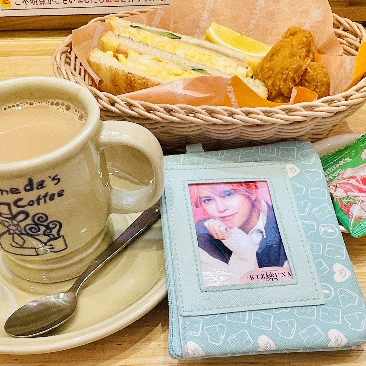 今日はコメダ珈琲☕️
このテゴちゃんほんと美しくて好き❤️