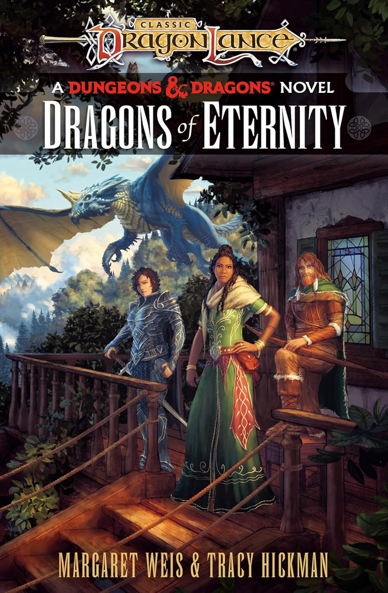 2024/8/6発売予定のドラゴンランス最新刊。
表紙絵にキティアラとタニスの姿が・・・！
Dragons of Eternity: Dragonlance Destinies: Volume 3

#DNDJ #TRPG #Dragonlance