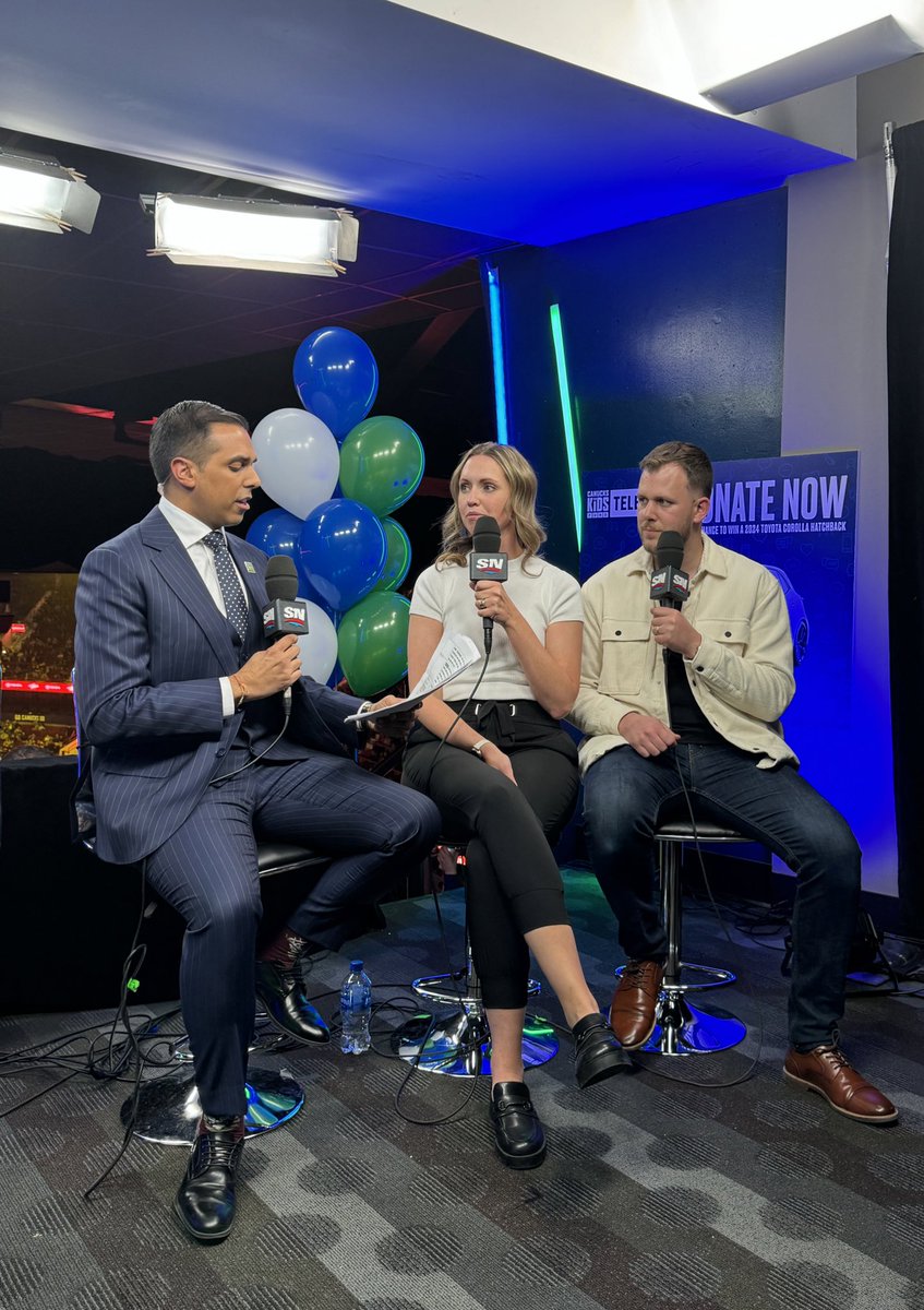 Canucksforkids's tweet image. Thank you to Rebecca and Derek Van Oosterom for sharing your story and helping us support @CanuckPlace 💚

DONATE NOW | canucks.com/telethon