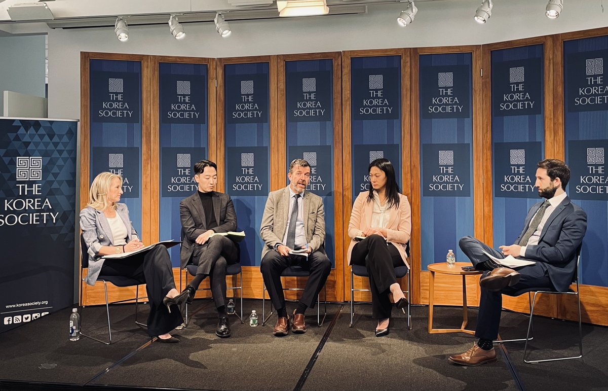 .@koreasociety event @UNrightsSeoul shared what the Office is doing to pursue accountability for rights violations in DPRK. Concerted efforts of CSOs and international community are needed to advance accountability agenda in DPRK. Watch the discussion: bit.ly/4aMAjLa