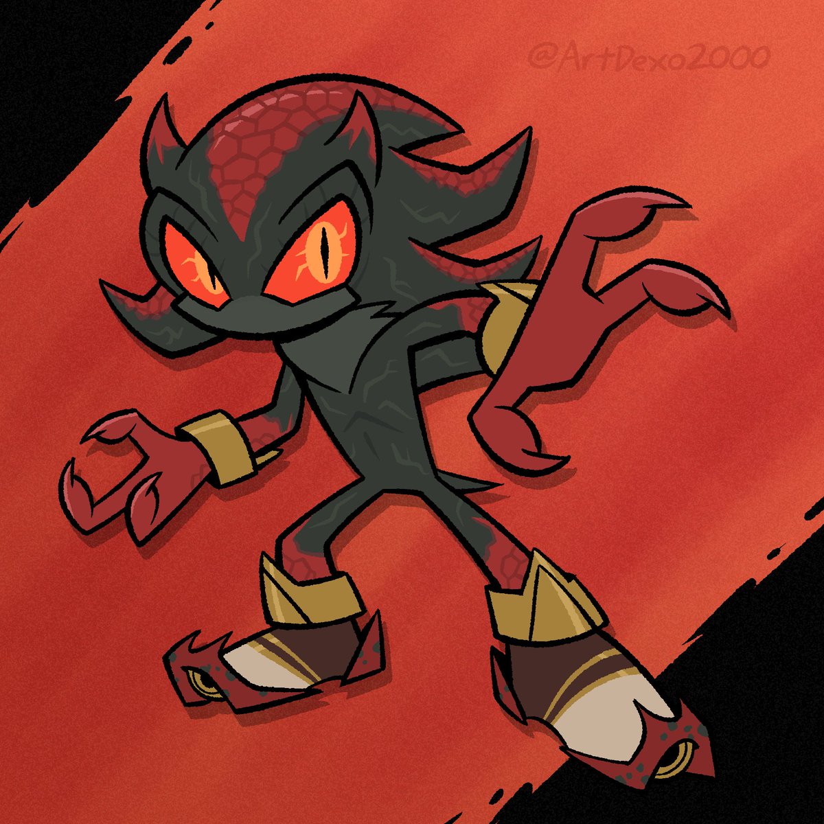 If Shadow was mutated by the Black Arms DNA within him 👽🩸🦔