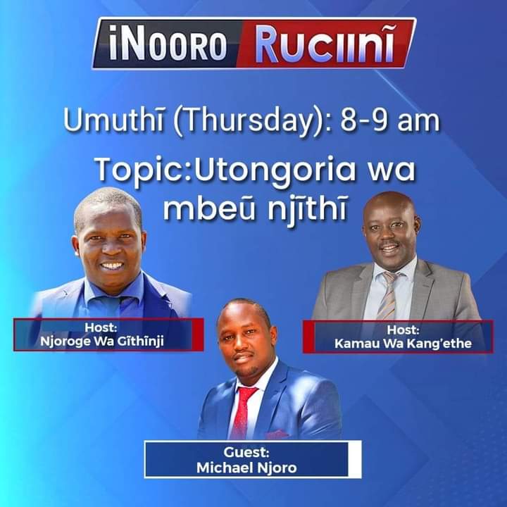 Leo ni Leo!!!
Mambo ni Live.
Catch Dr. Mike (PIC's 2024 Host) at Inooro TV from 8:00 A.M to 9:00 P.M.
#PIC2024
#EmpoweringCommunities
#EnrichingLivesinChrist