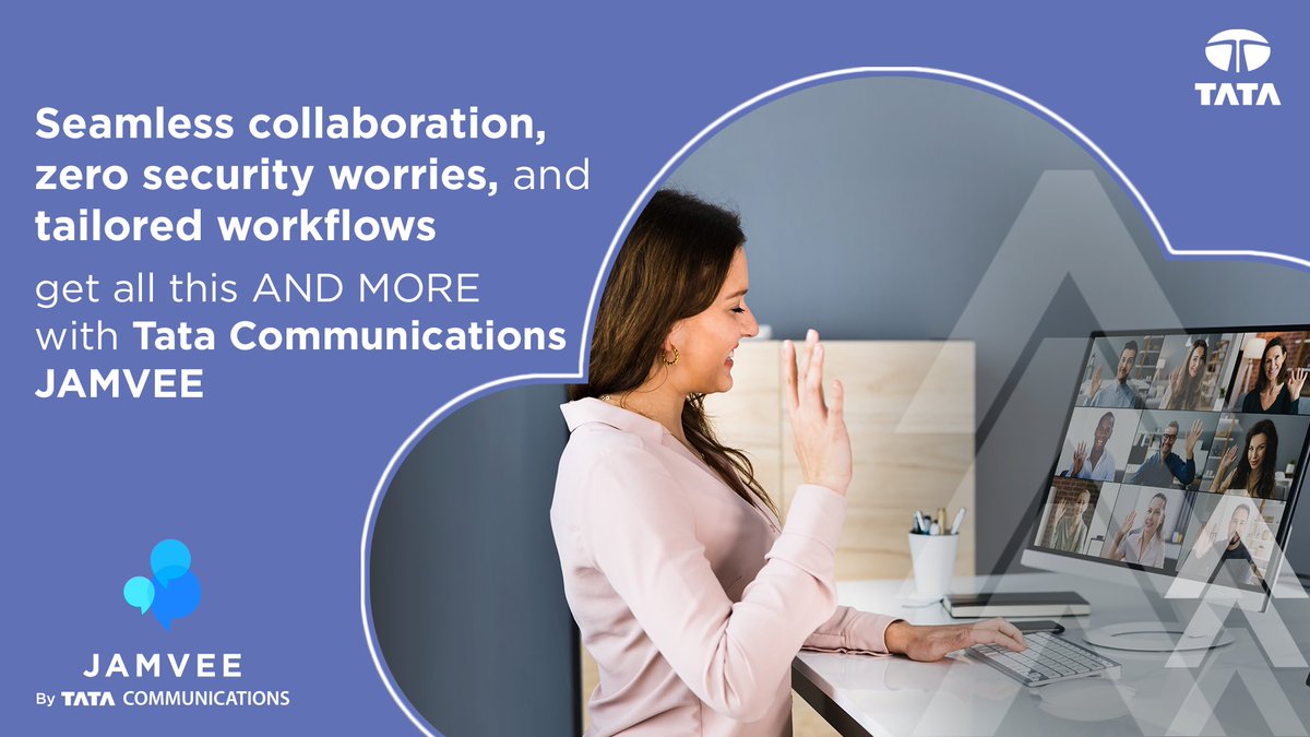 Looking to boost team collaboration? 🚀 Say goodbye to security woes & deployment hassles with our solution that ensures data safety & seamless operations. Designed for ease of use & flexibility, Tata Communications #JAMVEE meets your team's unique needs perfectly! Learn how:…