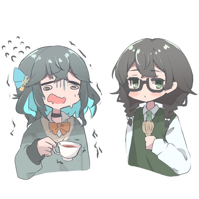 #見た人もなにか無言で2人組をあげる 