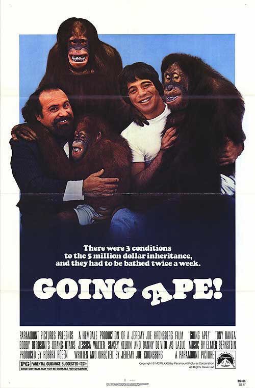 FilmNewsNos's tweet photo. 🎬MOVIE HISTORY: 43 years ago today, April 10, 1981, the movie ‘Going Ape!’ opened in theaters!

#TonyDanza #JessicaWalter #StaceyNelkin #DannyDevito #ArtMetrano #FrankSivero #RickHurst #HowardMann #JosephMaher #JeremyJoeKronsberg https://t.co/QNASdr0wQ1