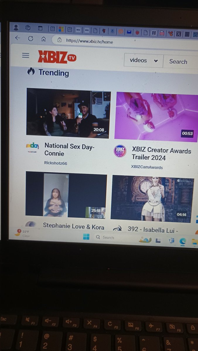 Trending on XBIZ TV once again with @marvelleeXXX and a new one trending #1 today!!! Podcast with us ! #sex #podcast #porn #hotties #nationalsexday #pornstar #tits #horny