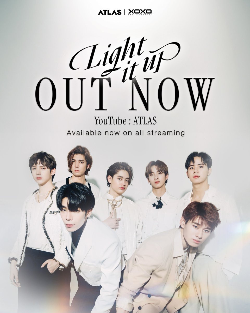 รู้เแล้ว เธอรู้สึก...เพราะฉันก็รู้สึก  
Light it up 

OUT NOW 
ATLAS - Light it up
New Single by CREWAVE Production 

YouTube : ATLAS 
youtu.be/g7QjksM3D_c 

#AtlasLightitup  
#Lightitup
#ATLAS_th 
#ATLASth 
#CREWAVE
#XOXOentertainment 
#TPOP