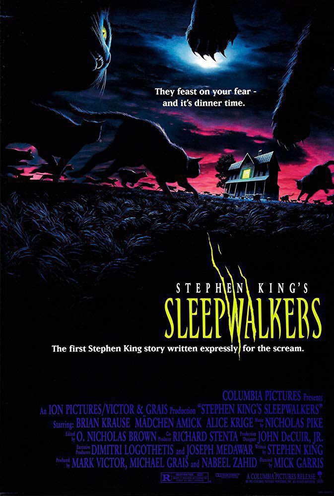 🎬MOVIE HISTORY: 32 years ago today, April 10, 1992, the movie ‘Sleepwalkers’ opened in theaters!

#BrianKrause #AliceKrige #MadchenAmick #LymanWard #CindyPickett #RonPerlman #DanMartin #GlennShadix #StephenKing #JoeDante #JohnLandis #CliveBarker #TobeHooper @MarkHamill