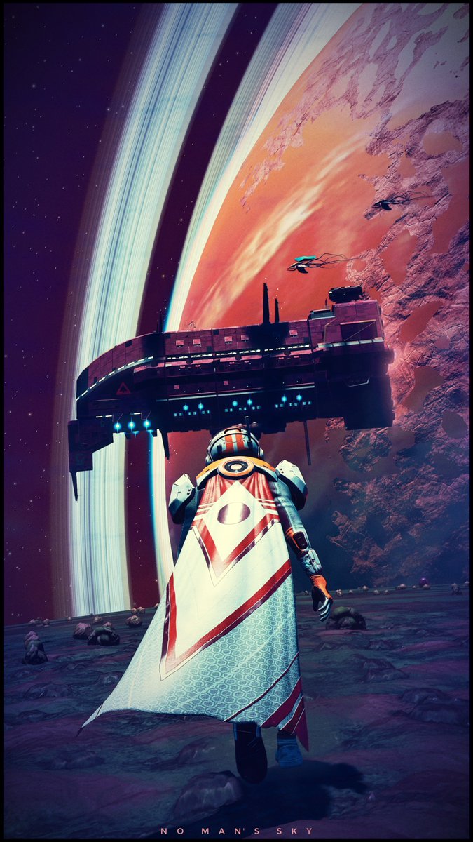 No Man's Sky Master and Commander #scifiart #spaceships #sciencefiction #spaceart #scifi #VirtualPhotography #NoMansSky #NMS #ThePhotoMode #digitalphotography