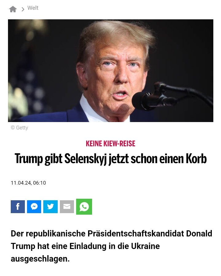 Trump lässt sich nicht vom Schauspieler Selenskyj und seiner fragwürdigen filmreifen Vorstellung einlullen, so wie sich bereits alle EU Politiker vorführen ließen.