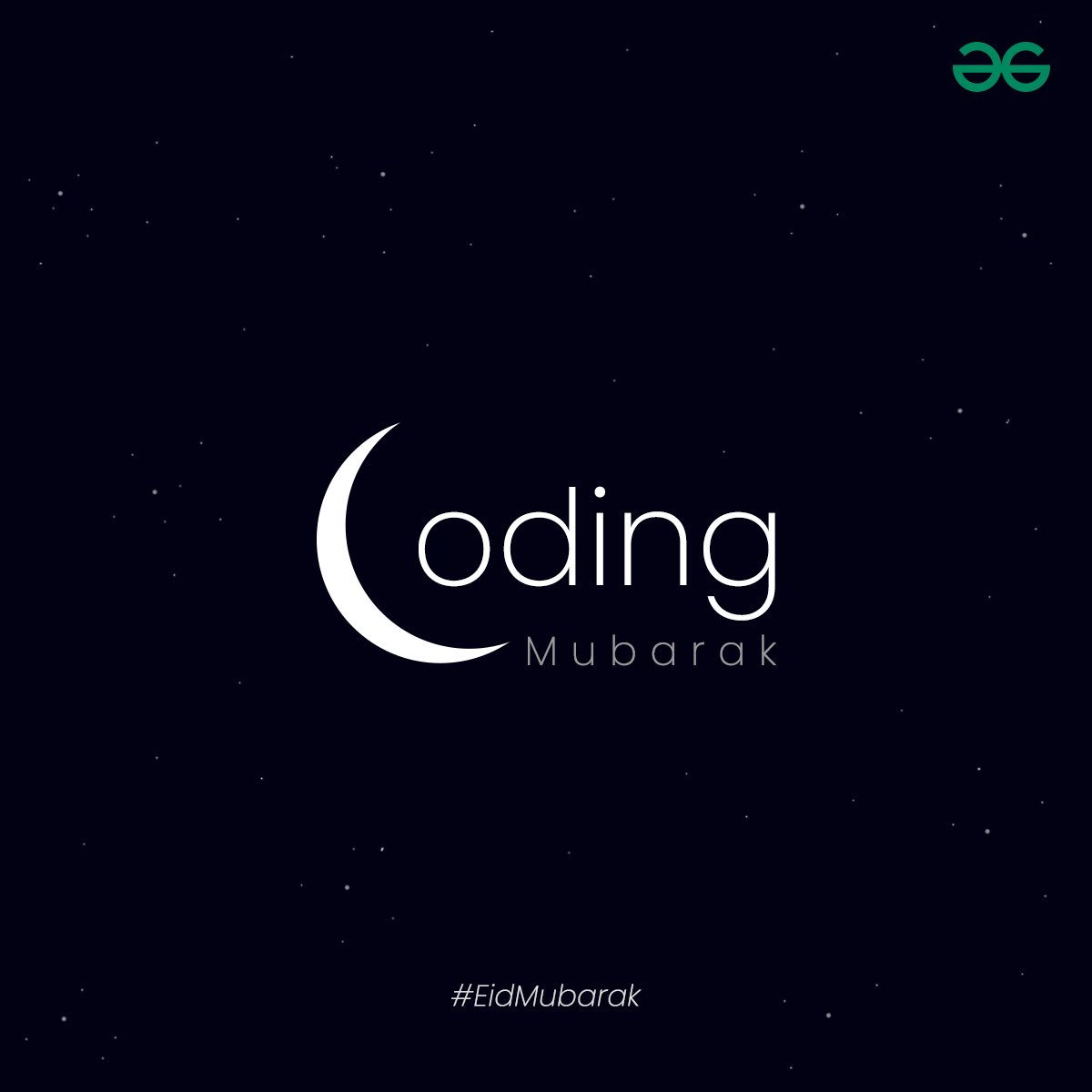 Don't let your skills be Eid ka Chaand 🌙 🌙 

Eid Mubarak, Geeks 💚 💚
.
.
.
.
.
.
.
.
#eid #eidmubarak #topicalspot #topicalpost #coding #codingpractice #programminglife #devcommunity #devlife #developerlife