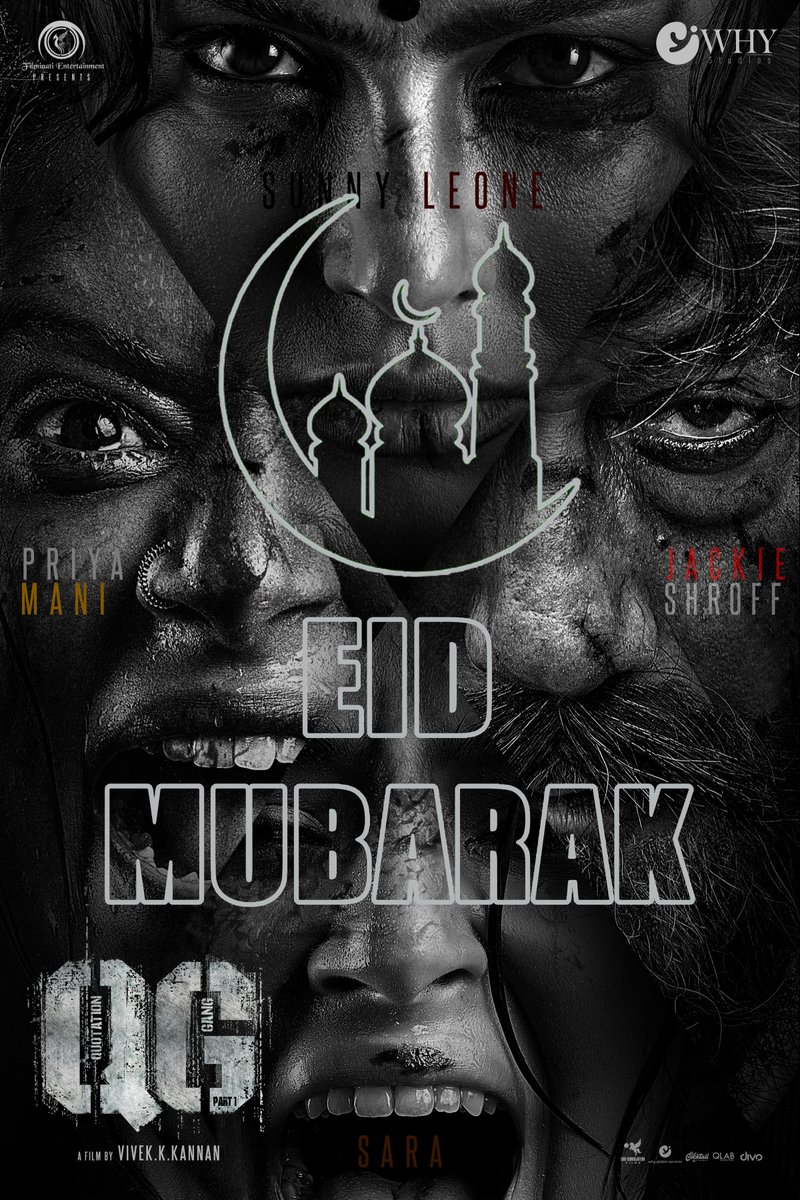 #QGtheMovie ‘Eid Mubarak’ Special Poster!! 

Sunny Leone | Priyamani | Jackie Shroff