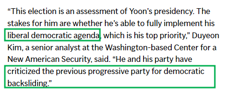 koryodynasty's tweet image. Bizarre how some "Korea watchers" will forever hash out the "democratic backsliding" line re: Moon Jae-in/Lee Jae-myung.

Comment out of place, out of touch, and deeply biased. Let's not sugarcoat the erosion of democratic principles under the Yoon admin.

apnews.com/article/south-…