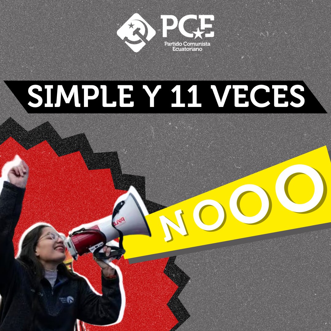 Partido Comunista Ecuatoriano tweet media
