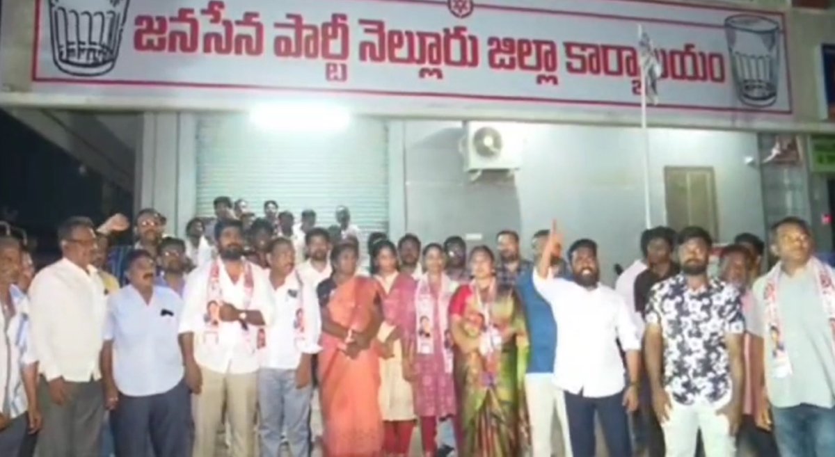 Participated in pressmeet last night after district president left @JanaSenaParty @GunukulaKishore