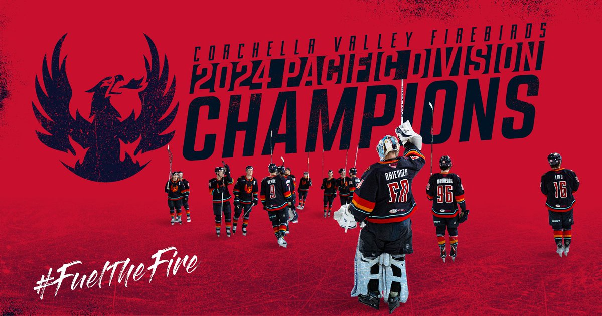 Coachella Valley Firebirds (@firebirds) on Twitter photo Fast forwarding right to round 2 #FuelTheFire 🔥
<a href="/AcrisureArena/">Acrisure Arena in Greater Palm Springs</a>
<a href="/SeattleKraken/">Seattle Kraken</a>
<a href="/TheAHL/">American Hockey League</a> Fast forwarding right to round 2 #FuelTheFire 🔥
<a href="/AcrisureArena/">Acrisure Arena in Greater Palm Springs</a>
<a href="/SeattleKraken/">Seattle Kraken</a>
<a href="/TheAHL/">American Hockey League</a>