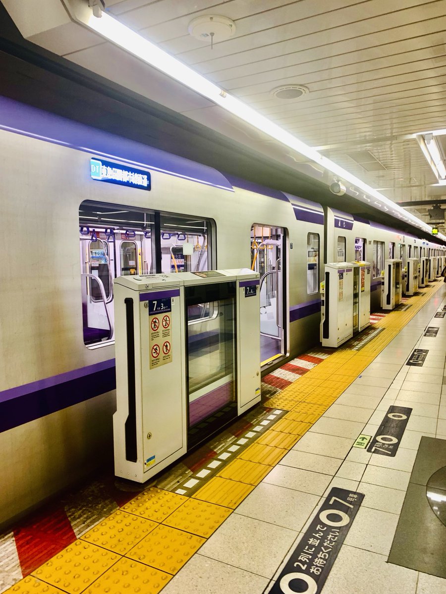 Hanzomon subway line. Tokyo.