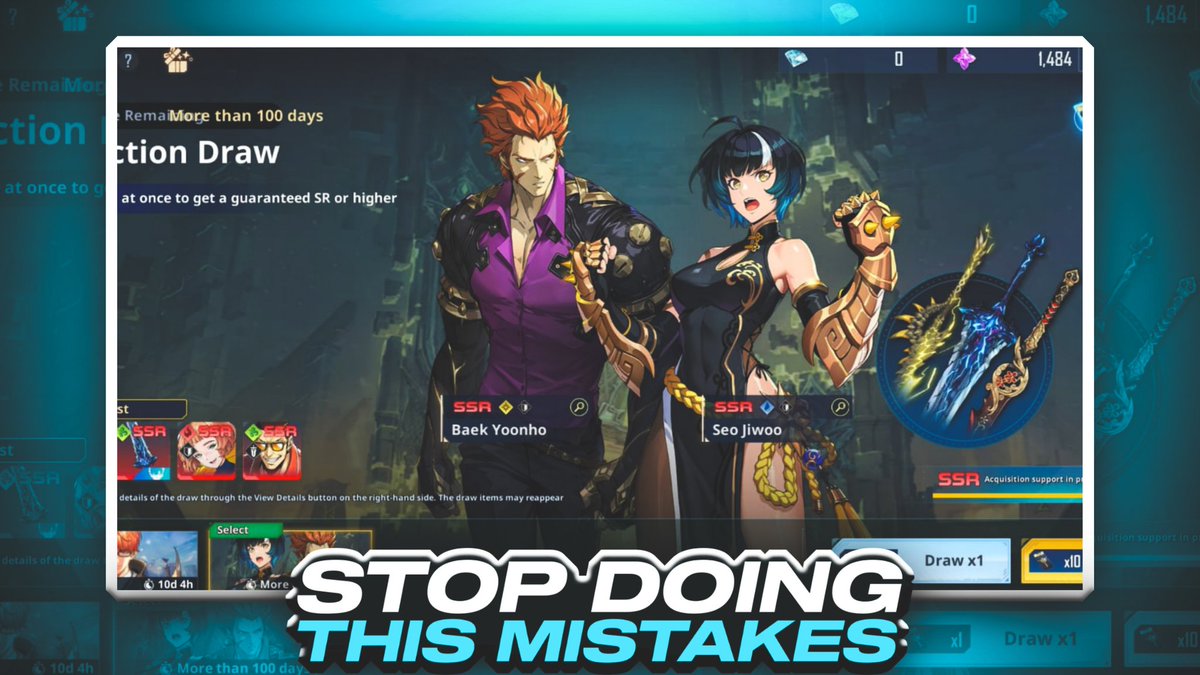 🚨Top 3 F2P Mistake You Shouldn't Make In Solo Leveling:Arise!
youtu.be/8FOwVMogJgg
#mobilegaming #SoloLeveling #anime
