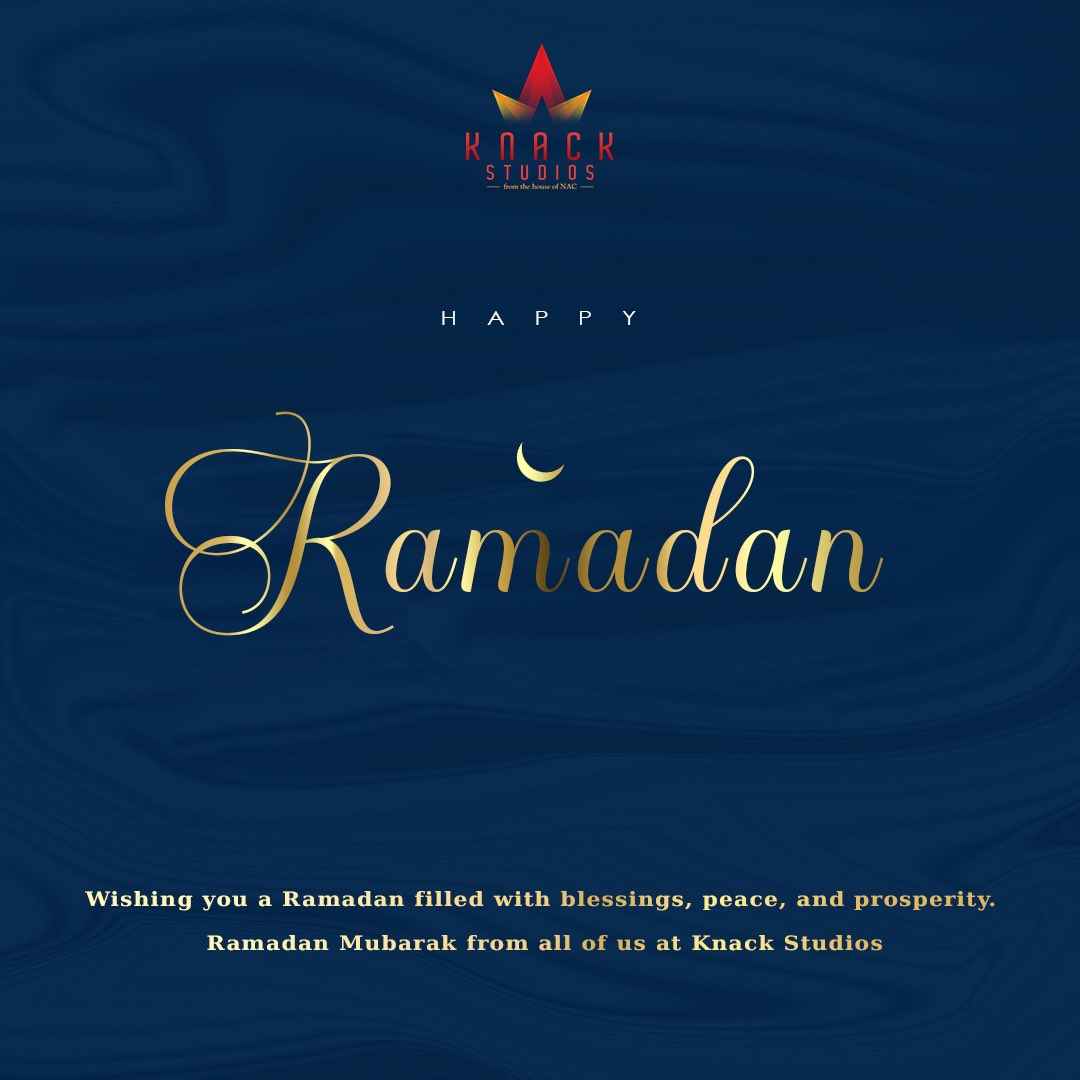 Wishing you all a #Ramadan filled with blessings, peace, and prosperity 🌟 #EidMubarak from all of us at #KnackStudios 💫 #Eidmubarak2024 #Ramadan #Ramadan2024 #ramzan2024 #EidCelebrations