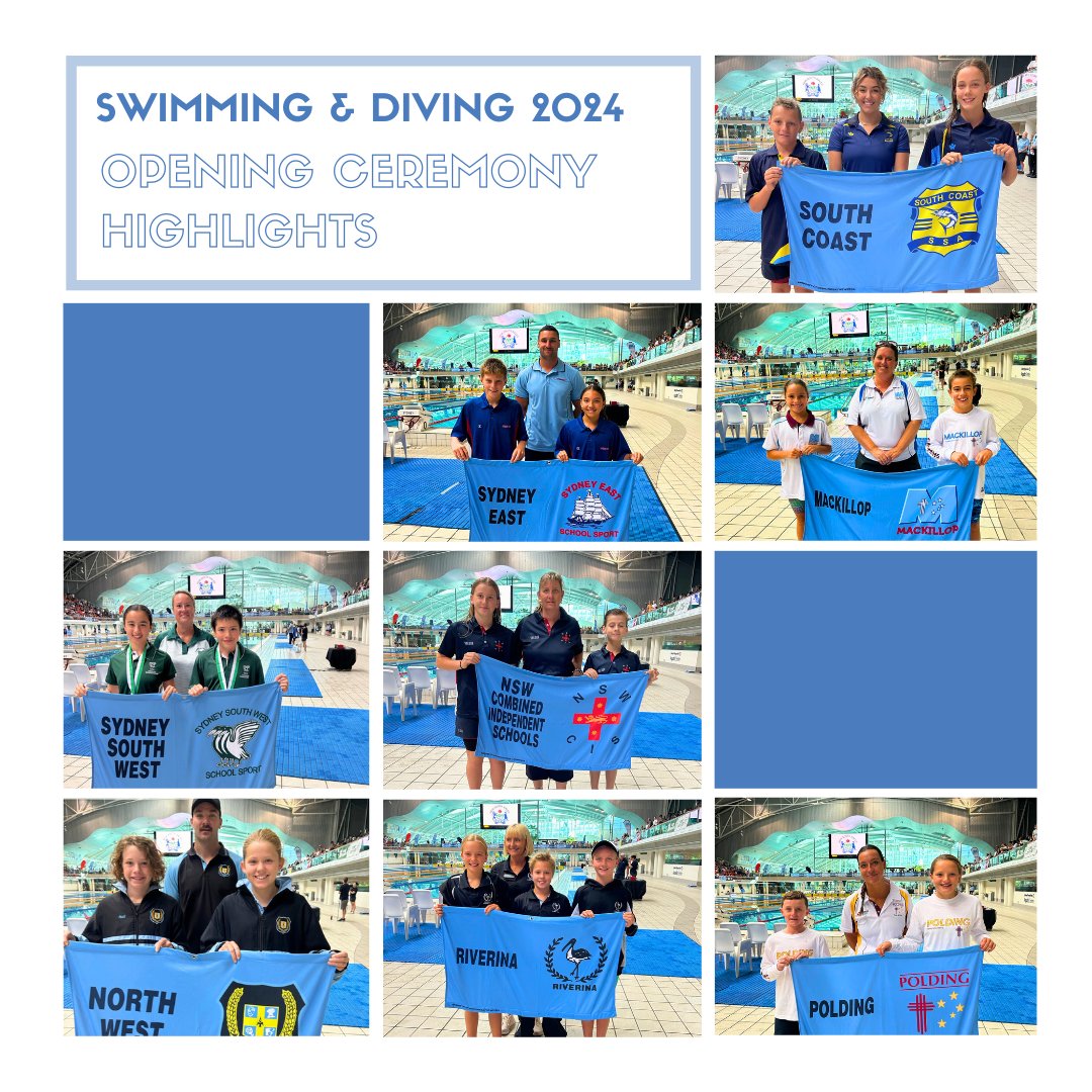 📷 2024 Swimming & Diving highlights 📷 OPENING CEREMONY 📷 1500 swimmers representing 1000+ schools from across NSW Thank you to Phillipa & Thomas Tamworth Public School North West Schools Sports for delivering the athletes oath. Congratulations students @NSWEducation