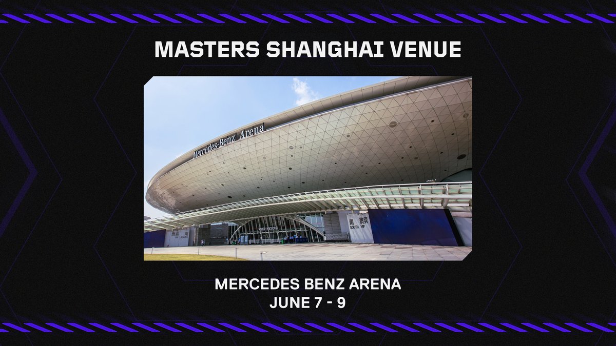 The final 3 days of #VALORANTMasters Shanghai are coming to the Mercedes Benz Arena!