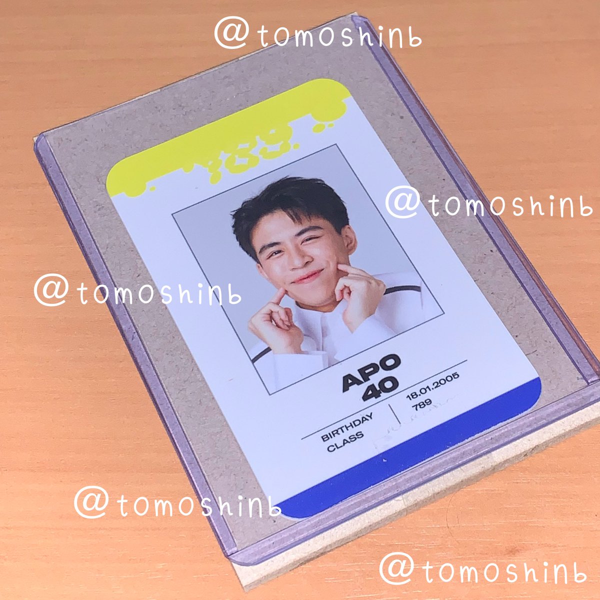 pls rt 🙇🏻‍♀️ ขายออกแจก 50฿ รีเลยค่า

id card อาโป apo ♡
price : 1,100 ฿ 

*การ์ดมีตำหนิจากโรงงาน เป็นทุกใบค่ะ 
*รับราคาอัพมาจากคนอื่น ลดให้สุด ๆแล้วคับ

#ตลาดนัด789 #ตลาดนัดBUS #ตลาดนัดDICE