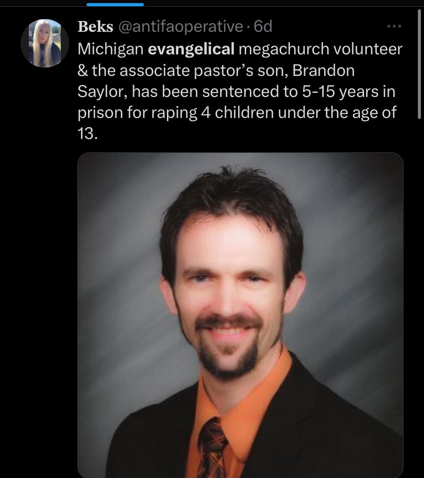 @mmpadellan Re: 'It was a time when little girls raped by grown men were forced to give birth to their rapist's baby.' Hell some it never changed. A bigger deal needs to be made of this. This is his base. Throw them all in jail. Protect the kids. All easily verifiable - Google it