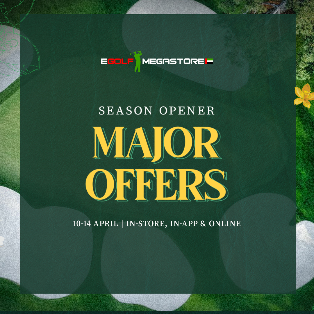 The Season Opener Major Offers are here! 🤩
Celebrate with #eGolf and enjoy incredible discounts on top golf brands.
Visit any #eGolfMegastore location today or tap t.ly/Ig-o1 to discover more! ⛳
__
#TheMasters #AugustaMasters #SeasonOpener #MajorOffers #golfoffers