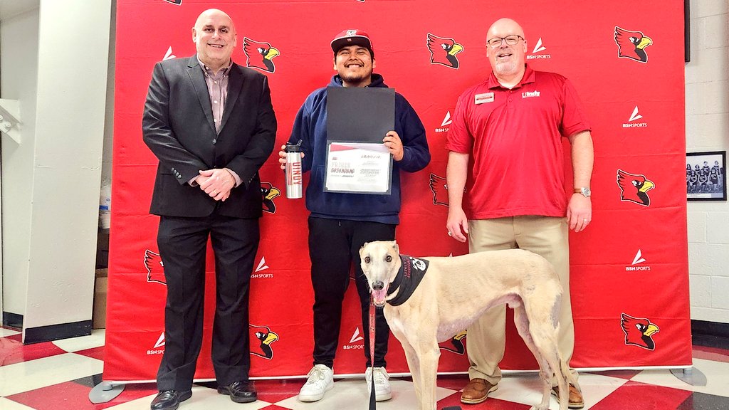 uindyhound's tweet photo. Congratulations to Alejandro from Southport High School! #uindybound https://t.co/D8wkPEtr9F