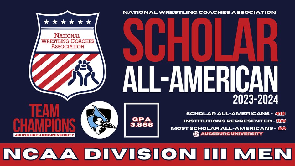 d3wrestle's tweet photo. 2024 NWCA Scholar All-American Awards Announced https://t.co/aGozq0KmvO https://t.co/rJsYGmiDjY