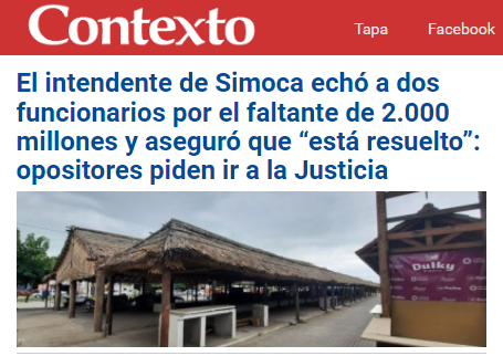 atucumanado's tweet photo. Simoca: dos mil palos.
¡¡¡SIMOCA, DOS MIL PALOS!!!
Desde el punto de vista inmobiliario, todo el Departamento Simoca no sé si vale dos mil palos.
No hay donde tocar sin que salga pus. https://t.co/igBma9wTxa