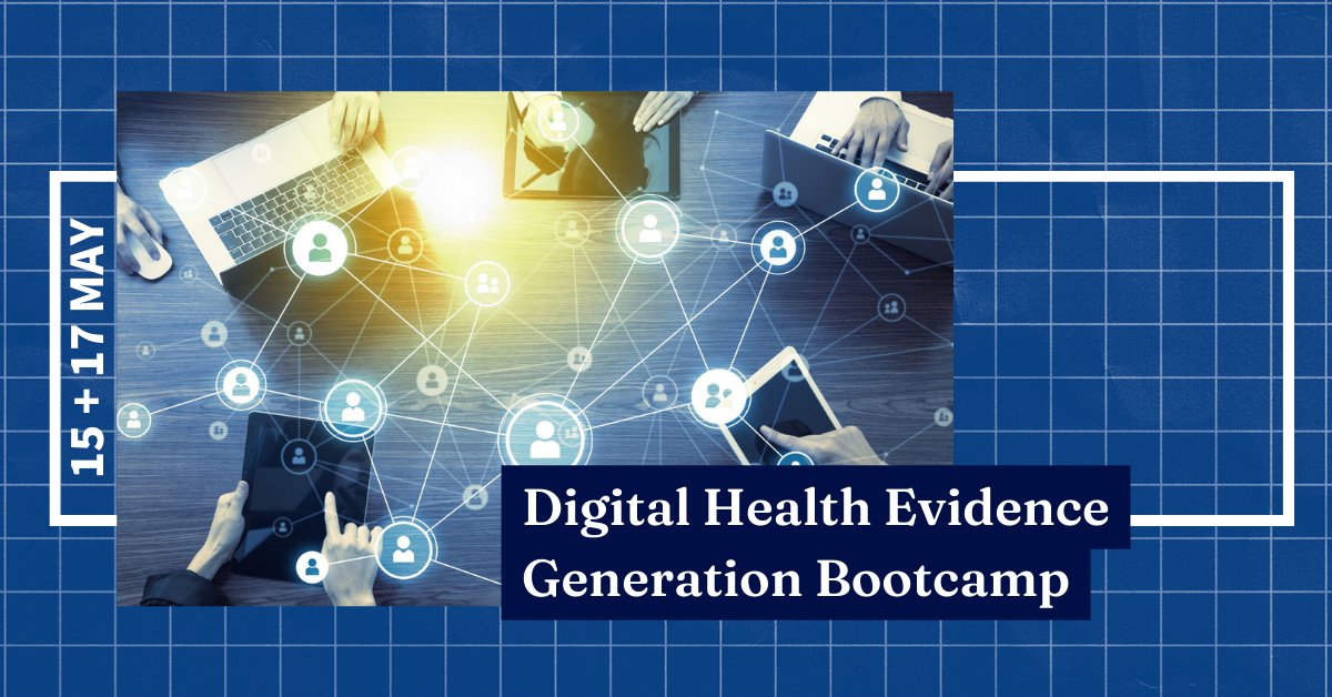 🧑‍💻 Digital Health Evidence Generation Bootcamp 💪 @DT4Health is excited to be hosting a two-day inaugural Digital Health Evidence Generation Bootcamp. Deep dive into digital health evidence generation and develop tailored evidence generation plans 👉 unimelb.me/3UbvRAi