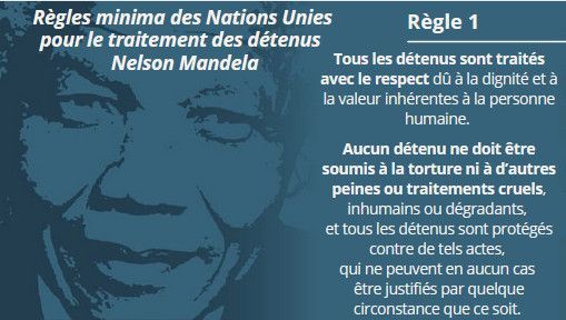 Tous les prisonniers 🌍 doivent être traités avec respect & dignité. L'@ONUDC aide les États membres à mettre en œuvre les 'Règles #NelsonMandela' pour promouvoir des conditions d'emprisonnement décentes et ne #LaisserPersonneDeCôté. ➡️ buff.ly/2W036bb.