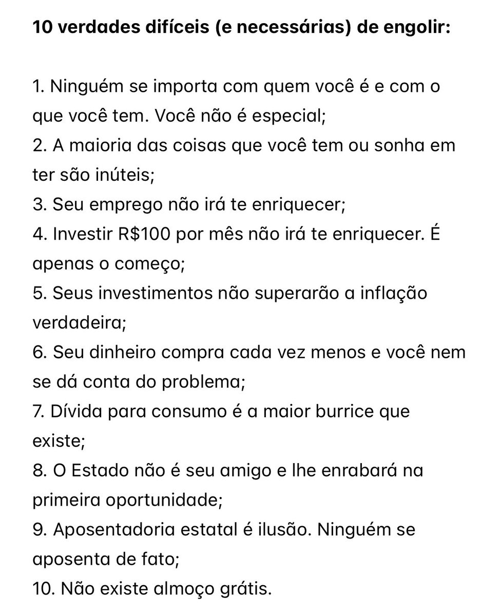 finanpratica's tweet photo. Acrescentaria alguma? 🙂 https://t.co/bUB8Z2x0ok