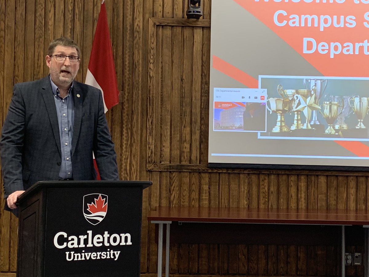 Congrats to members of the  <a href="/CarletonSafety/">CarletonSafety</a> team who were nominated earlier this year with 14 Service Excellence nominations. Now some of the team have received award nominations from the Ontario Association of College and University Security Administrators!
