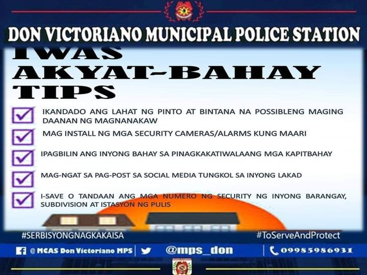 #SerbisyongNagkakaisa #ToServeandProtect Misamis Occidental Police Provincial Office Police Regional Office 10 PCADG Northern Mindanao Philippine National Police