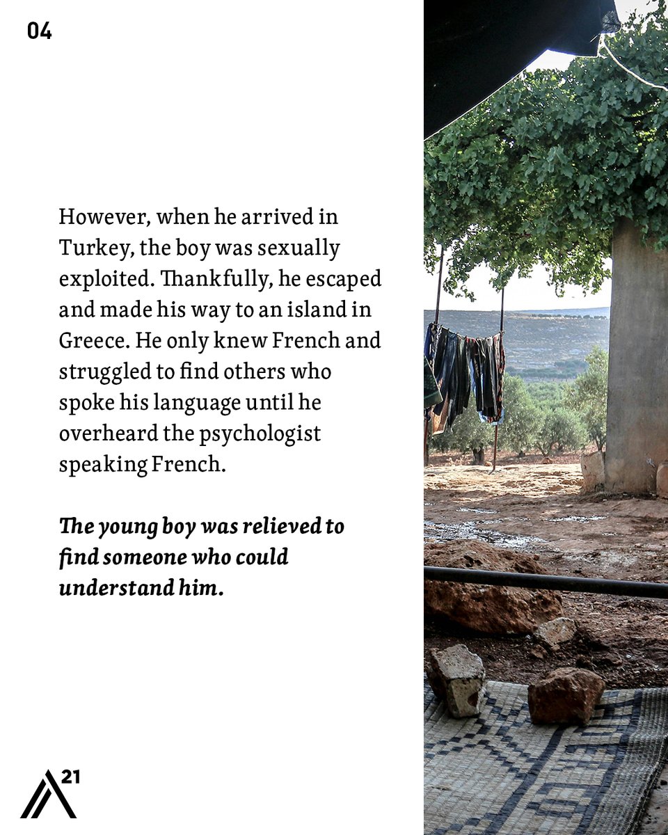 Today, Dimitris, one of our Training Coordinators for A21 Greece, shares a powerful story close to his heart. During the migrant crisis, Dimitris trained professionals in identifying potential trafficking victims. His efforts didn't stop there. Read full story below. (1 of 2)