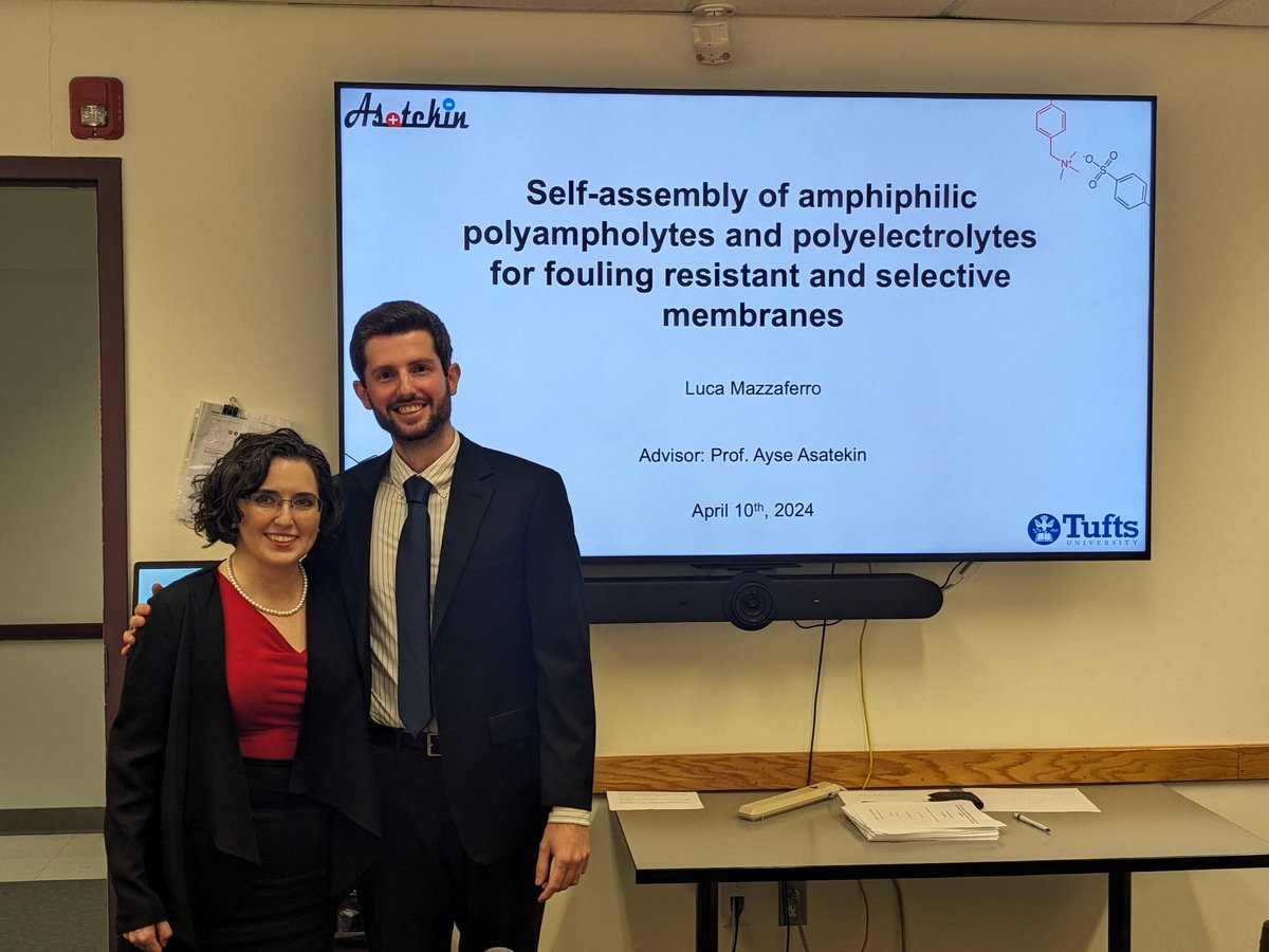 Introducing our newest PhD, Dr. Luca Mazzaferro! @TuftsEngineer