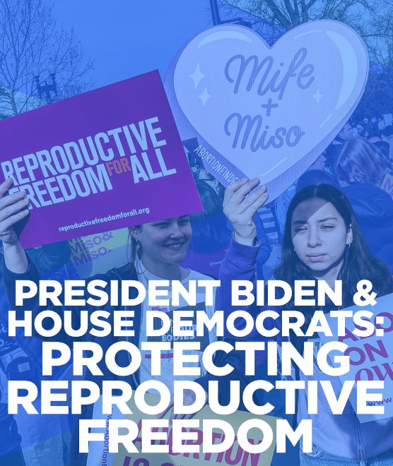 House Democrats understand that people, not politicians, must be free to make their own health care decisions.  We will never give up the fight to protect our reproductive rights and oppose those deadset on punishing and controlling women.