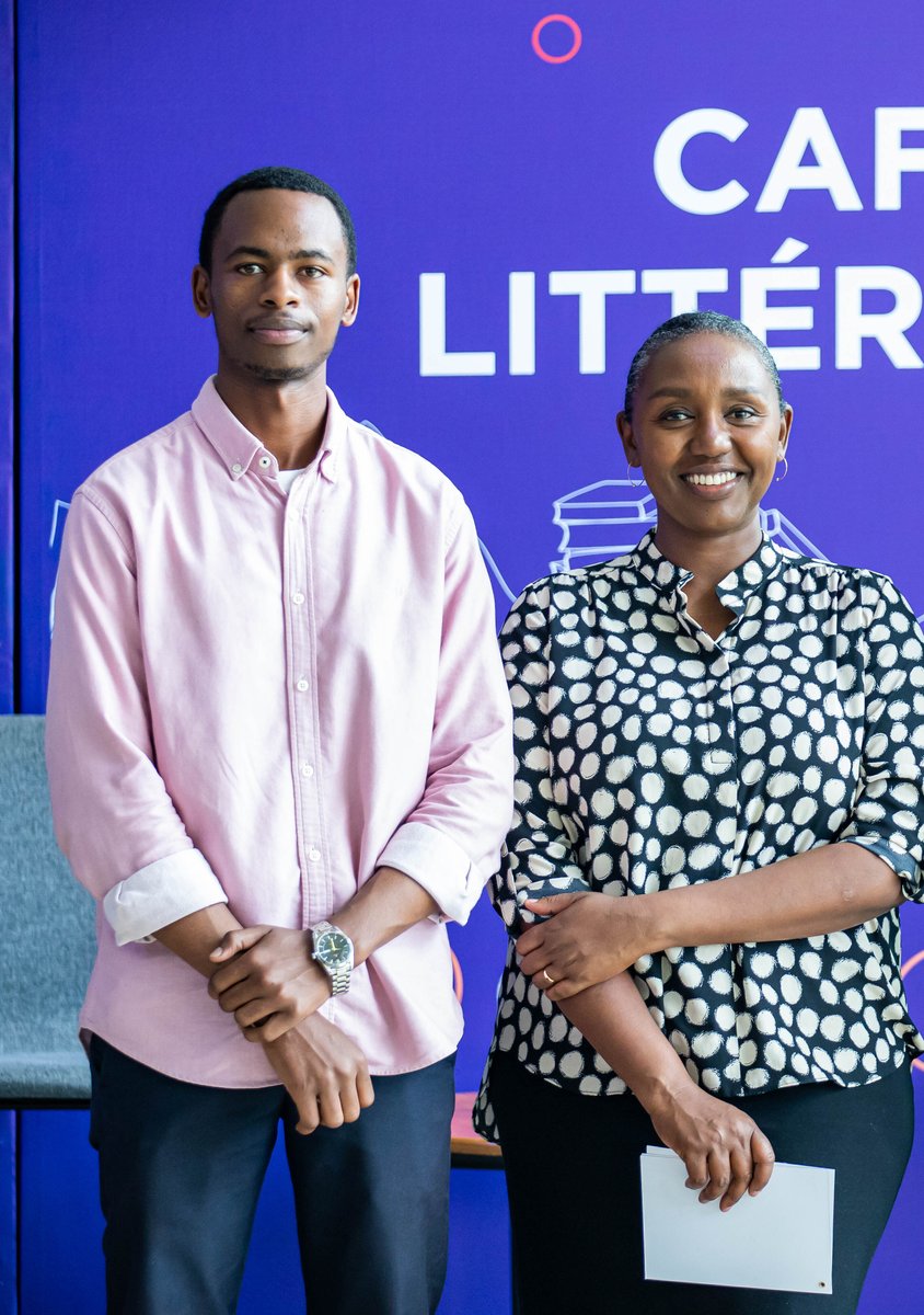 IntareYaNtwali's tweet photo. I participated in a Café Littéraire where Dr. Hélène Dumas launched 'Sans Ciel ni Terre.' Emphasized youth's role in learning and preserving history. Also met @RwandaGov  spokesperson @Yolandemakolo - delightful interaction blossomed to even more thoughtful ideas!

#Kwibuka30 https://t.co/IwEQdcsPwI