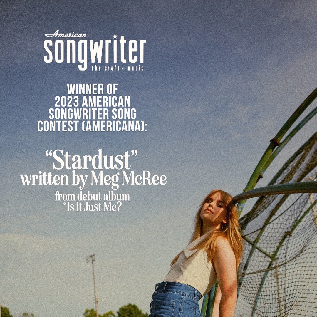 the whole reason I sing & play is cuz I love SONGS. what an honor to be recognized for a song that im super proud of and that I feel gives a glimpse into this lil noggin of mine 🧡 thank you for the love @AmerSongwriter !!!!!!!!!!!