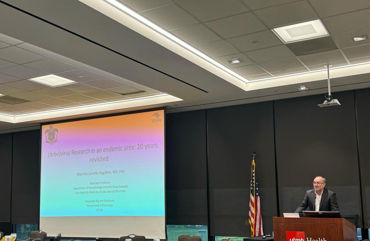 Nikos Vasilakis (@vasilakis_lab) on Twitter photo It's a great pleasure to have my friend, colleague and collaborator Mauricio Nogueira <a href="/Virology_FAMERP/">Mauricio Nogueira’s lab @Famerp</a> give the keynote address <a href="/UTMB_SPECTRE/">UTMB SPECTRE Program</a>. An overview of 20yrs of cutting edge science on vector borne diseases in Brazil👏👏. <a href="/sbviro/">Sociedade Brasileira de Virologia</a> <a href="/utmbnews/">UTMB News</a> <a href="/create_neo/">CREATE-NEO</a> <a href="/ASTMH/">ASTMH</a> <a href="/ACAV_ASTMH/">ACAV</a> It's a great pleasure to have my friend, colleague and collaborator Mauricio Nogueira <a href="/Virology_FAMERP/">Mauricio Nogueira’s lab @Famerp</a> give the keynote address <a href="/UTMB_SPECTRE/">UTMB SPECTRE Program</a>. An overview of 20yrs of cutting edge science on vector borne diseases in Brazil👏👏. <a href="/sbviro/">Sociedade Brasileira de Virologia</a> <a href="/utmbnews/">UTMB News</a> <a href="/create_neo/">CREATE-NEO</a> <a href="/ASTMH/">ASTMH</a> <a href="/ACAV_ASTMH/">ACAV</a>