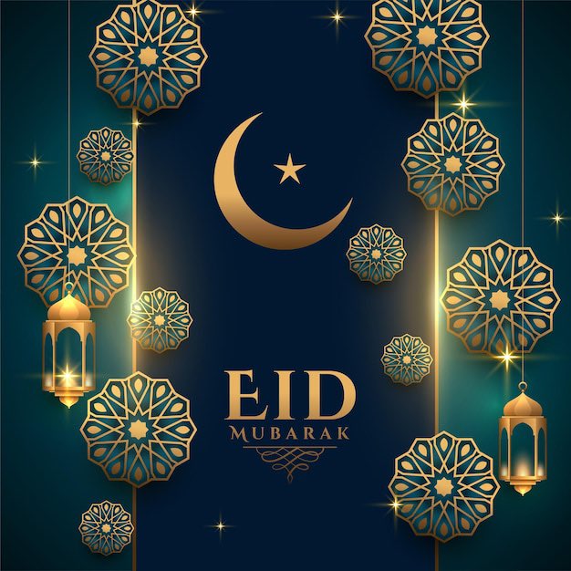 Wishing everyone who is celebrating a blessed Eid-ul-Fitr filled with laughter, joy, & precious moments with family & friends. May this Eid bring peace, happiness, & prosperity to your life! Eid Mubarak!